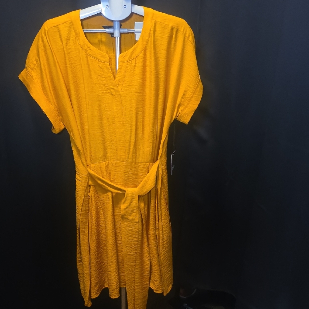 Simply Vera Vera Wang Mustard Yellow Top